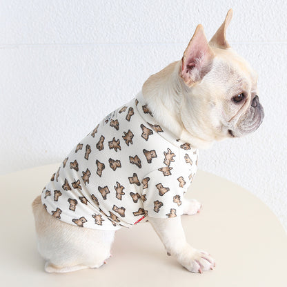 Dog Autumn & Spring Shirt frenchbulldogAutumnSpringshirtbyFrenchiely_6