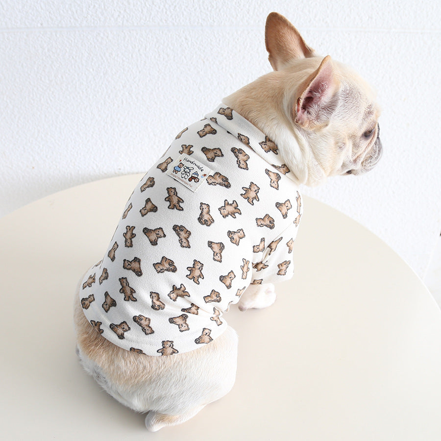 Dog Autumn & Spring Shirt frenchbulldogAutumnSpringshirtbyFrenchiely_7