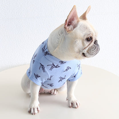 Dog Autumn & Spring Shirt frenchbulldogAutumnSpringshirtbyFrenchiely_9