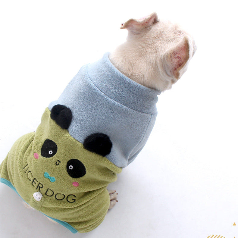 Panda PJs frenchbulldogcutepandajumpsuitpajamas_9