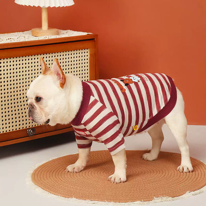 Dark Red Doggie Shirt