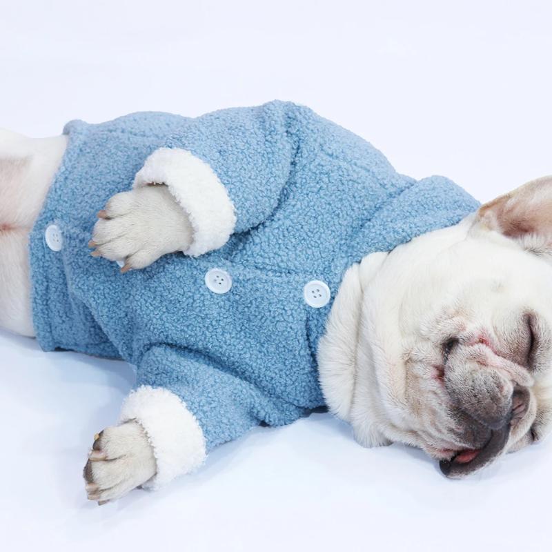 Fluffy Warm Dog Jacket Coat for Frenchies - Frenchiely