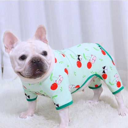 Dog Christmas Clothes Pajamas for French Bulldogs by Frenchiely 0