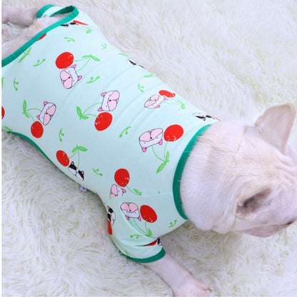 Dog Christmas Clothes Pajamas for French Bulldogs by Frenchiely 0