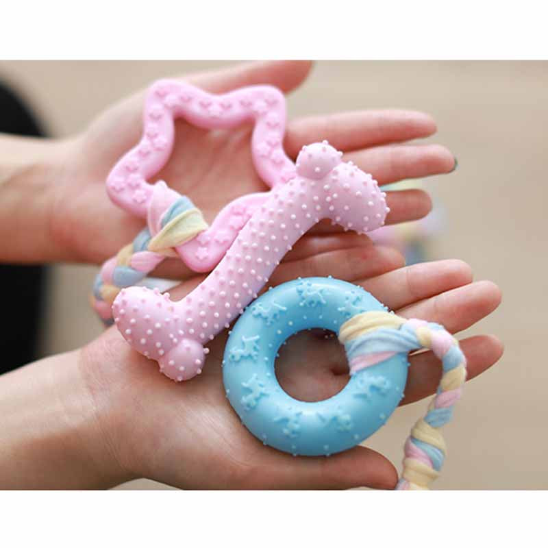 Cartoon Donut Dog Chewing Toy - Frenchiely