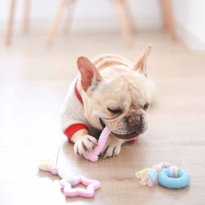 Cartoon Donut Dog Chewing Toy - Frenchiely