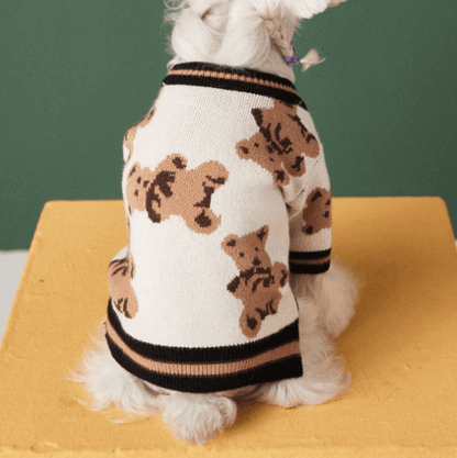 Dog Bear Cardigan - Frenchiely