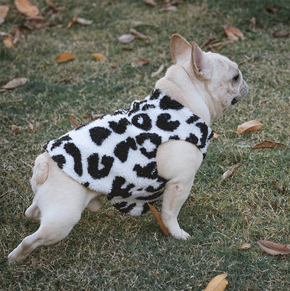 Dog Cow Winter Jacket Coat for French Bulldogs by Frenchiely 0