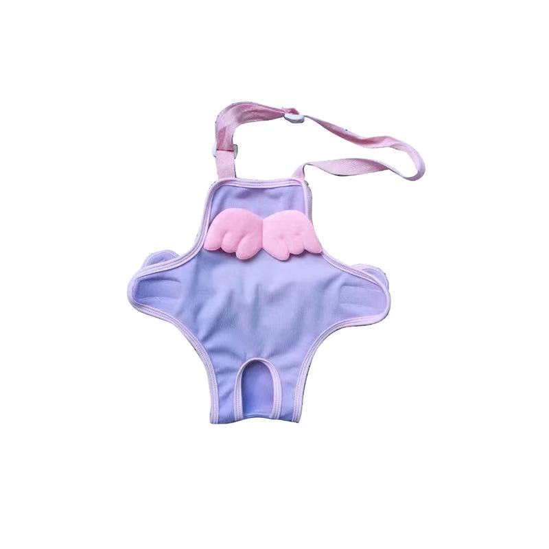 Female Dog Period Sanitary Pants with Wings - Frenchiely