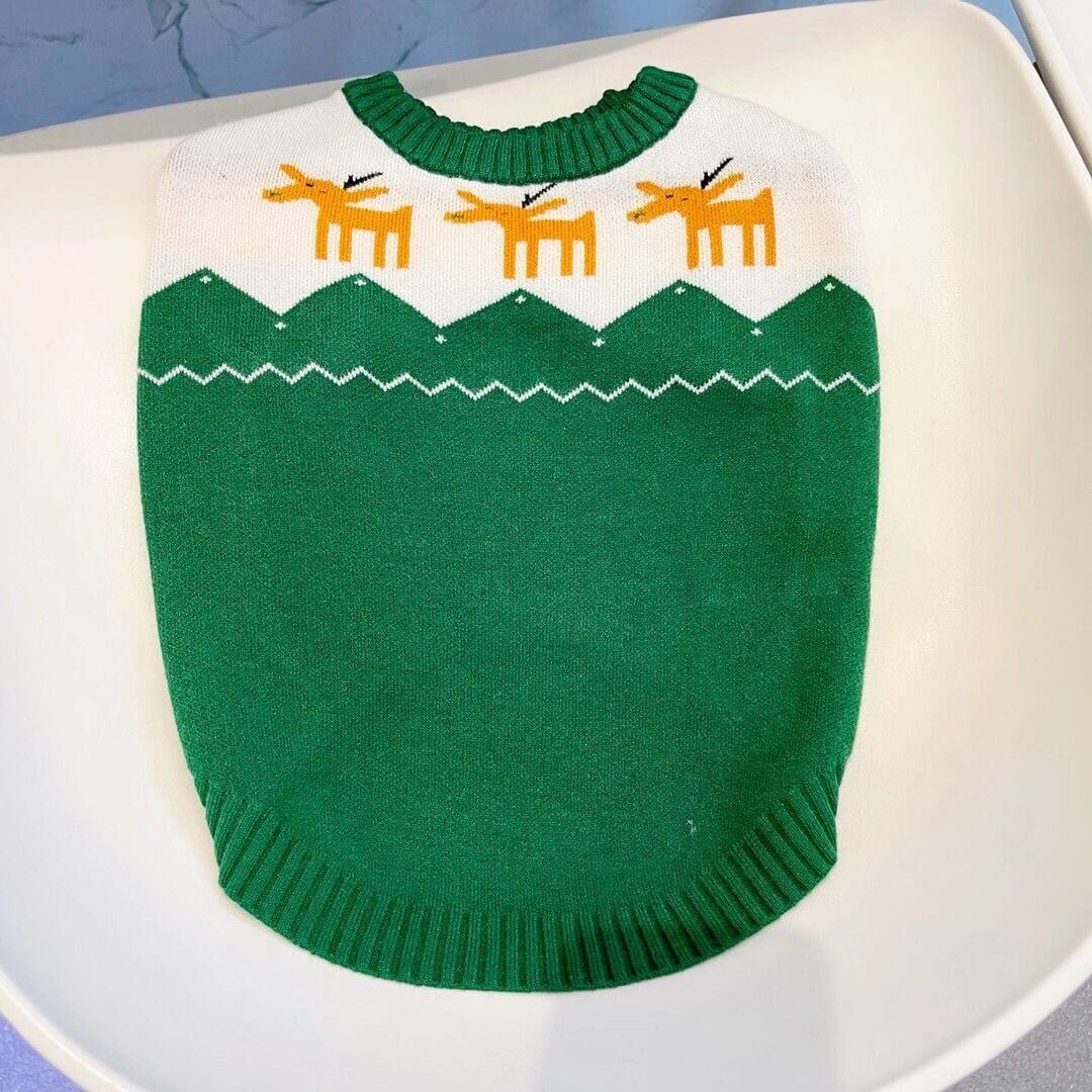 French Bulldog Christmas Reindeer Sweater