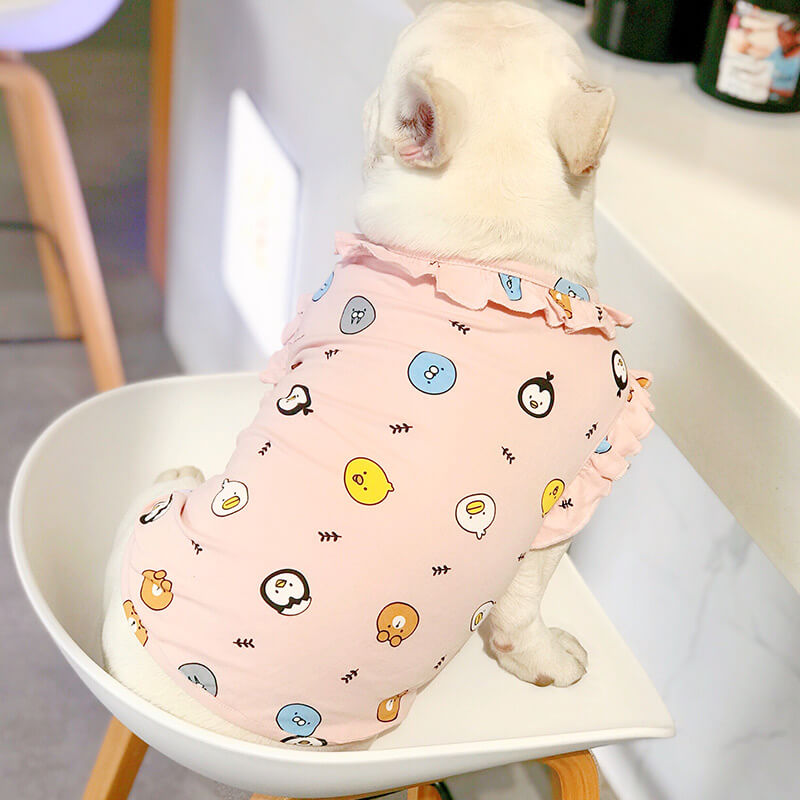 French Bulldog Pajamas PJs with Hat - Frenchiely