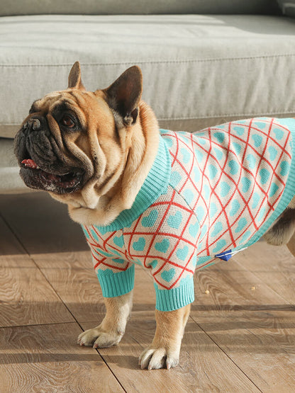 Frenchiely French Bulldog Warm Sweaters Clothes 01