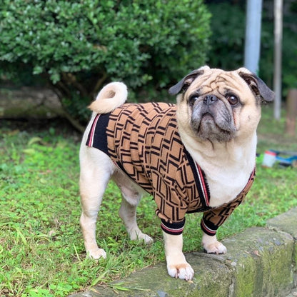 French Bulldog Winter Cardigan Sweater- Frenchiely