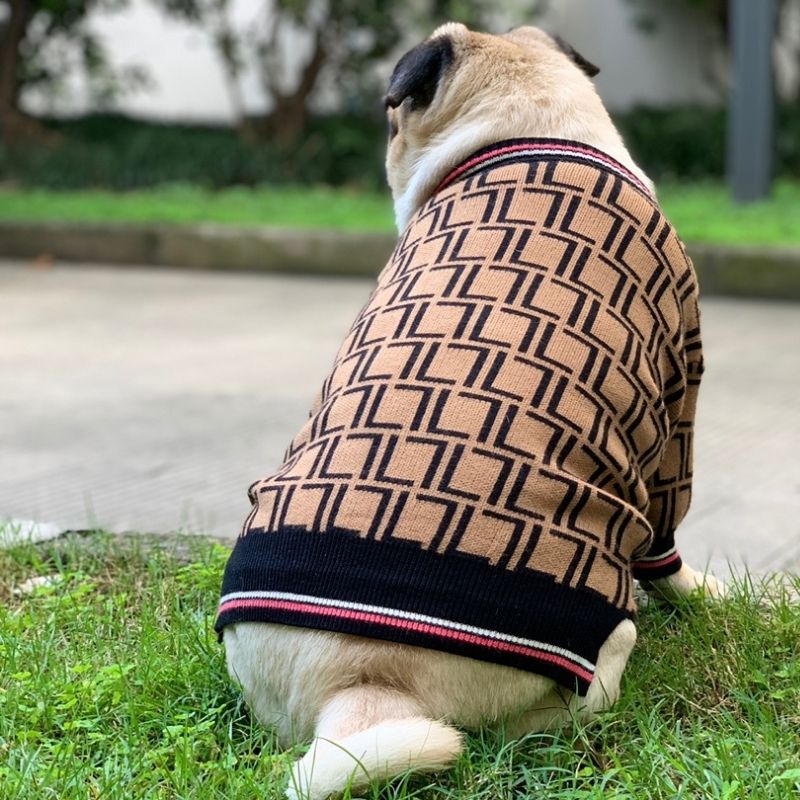 French Bulldog Winter Cardigan Sweater- Frenchiely