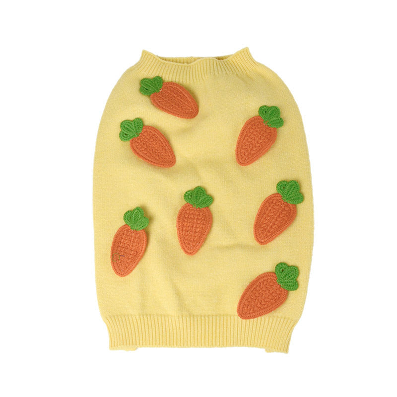 Dog Carrot Sweater - Frenchiely