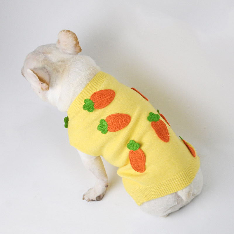 Dog Carrot Sweater - Frenchiely