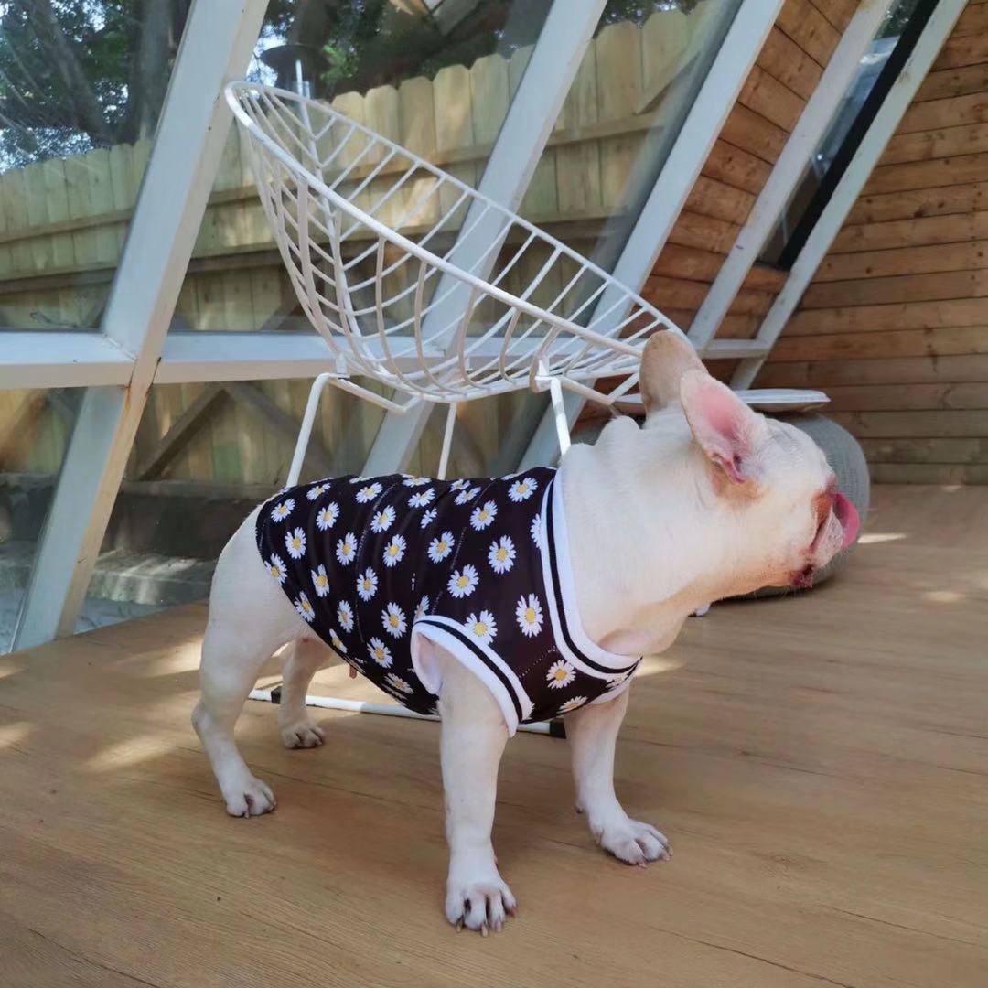 Daisy Summer Sun Shield Shirt for Medium Dogs - Frenchiely