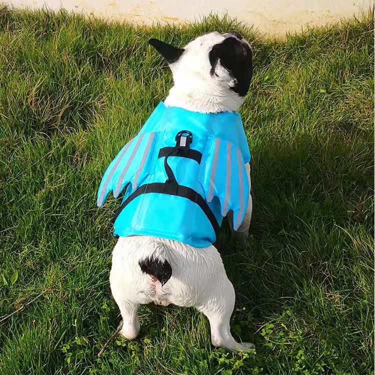 Dog Life Jacket Swim Vest Trunk with Wings - Frenchiely