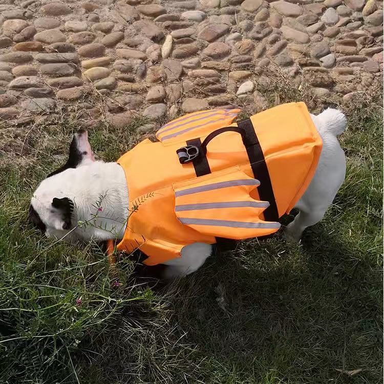 Dog Life Jacket Swim Vest Trunk with Wings - Frenchiely