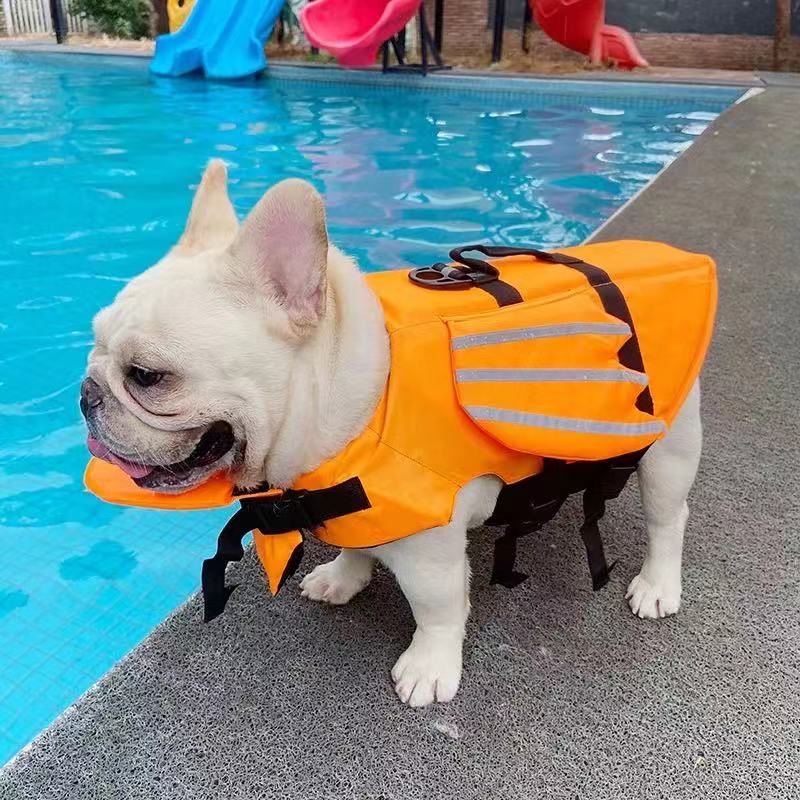 Dog Life Jacket Swim Vest Trunk with Wings - Frenchiely