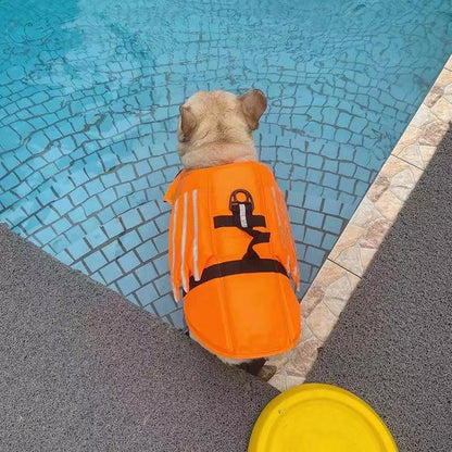 Dog Life Jacket Swim Vest Trunk with Wings - Frenchiely