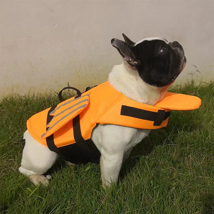 Dog Life Jacket Swim Vest Trunk with Wings - Frenchiely