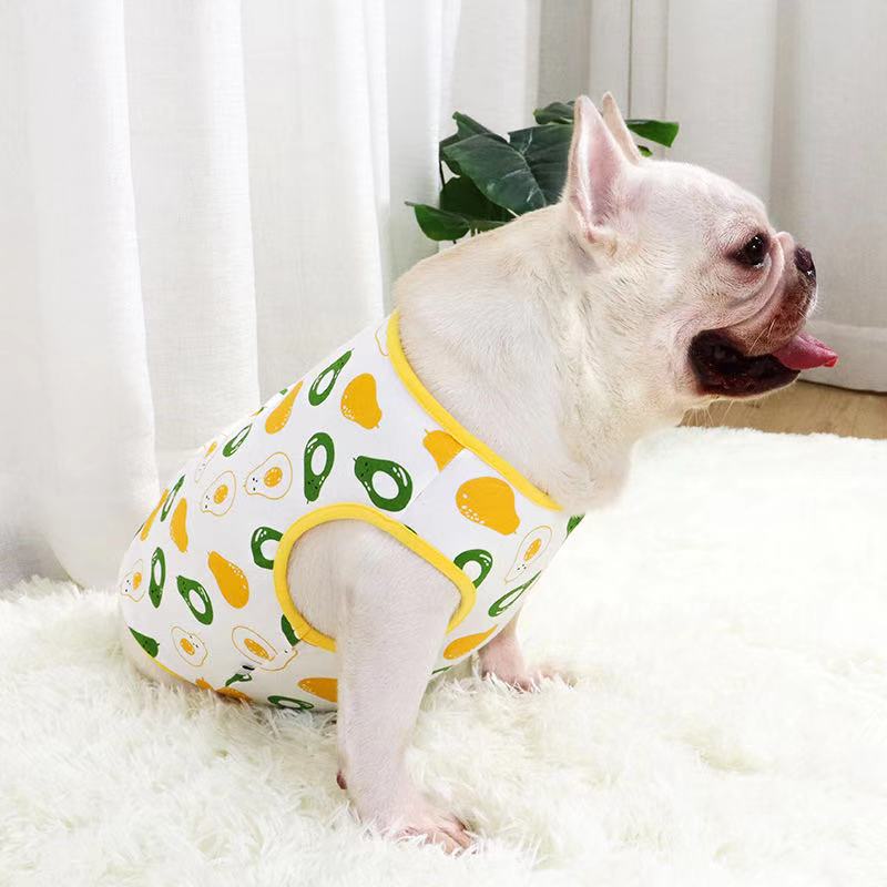 French Bulldog Shirt Outfits ' Avocado ' - Frenchiely