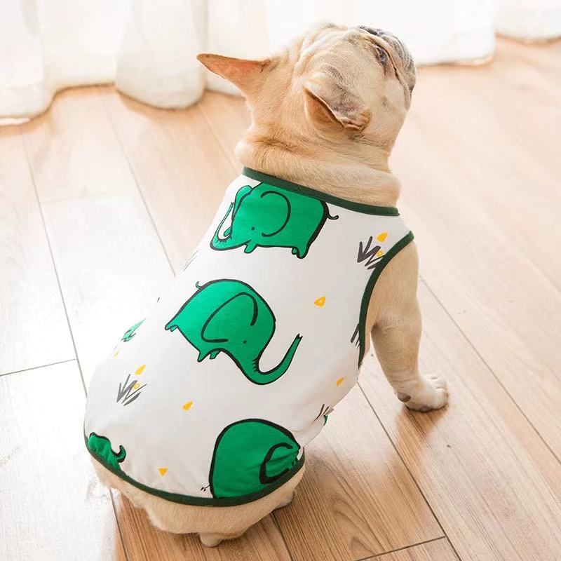 Dog Cute Cotton Shirt Vest for Medium Dogs