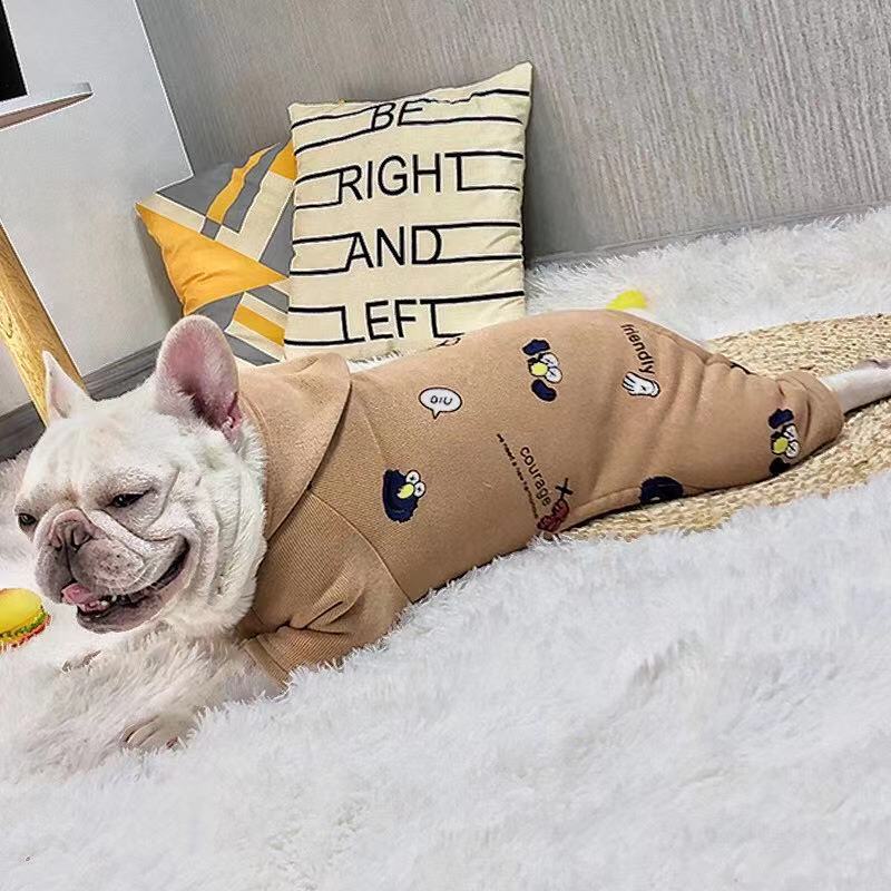 Dog Winter Pajama with Hood - Frenchiely