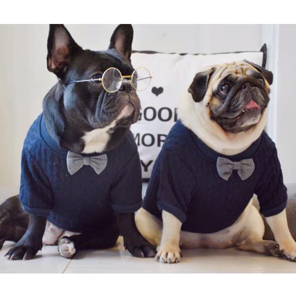french bulldog jumpers for dogs with Bow - Frenchiely