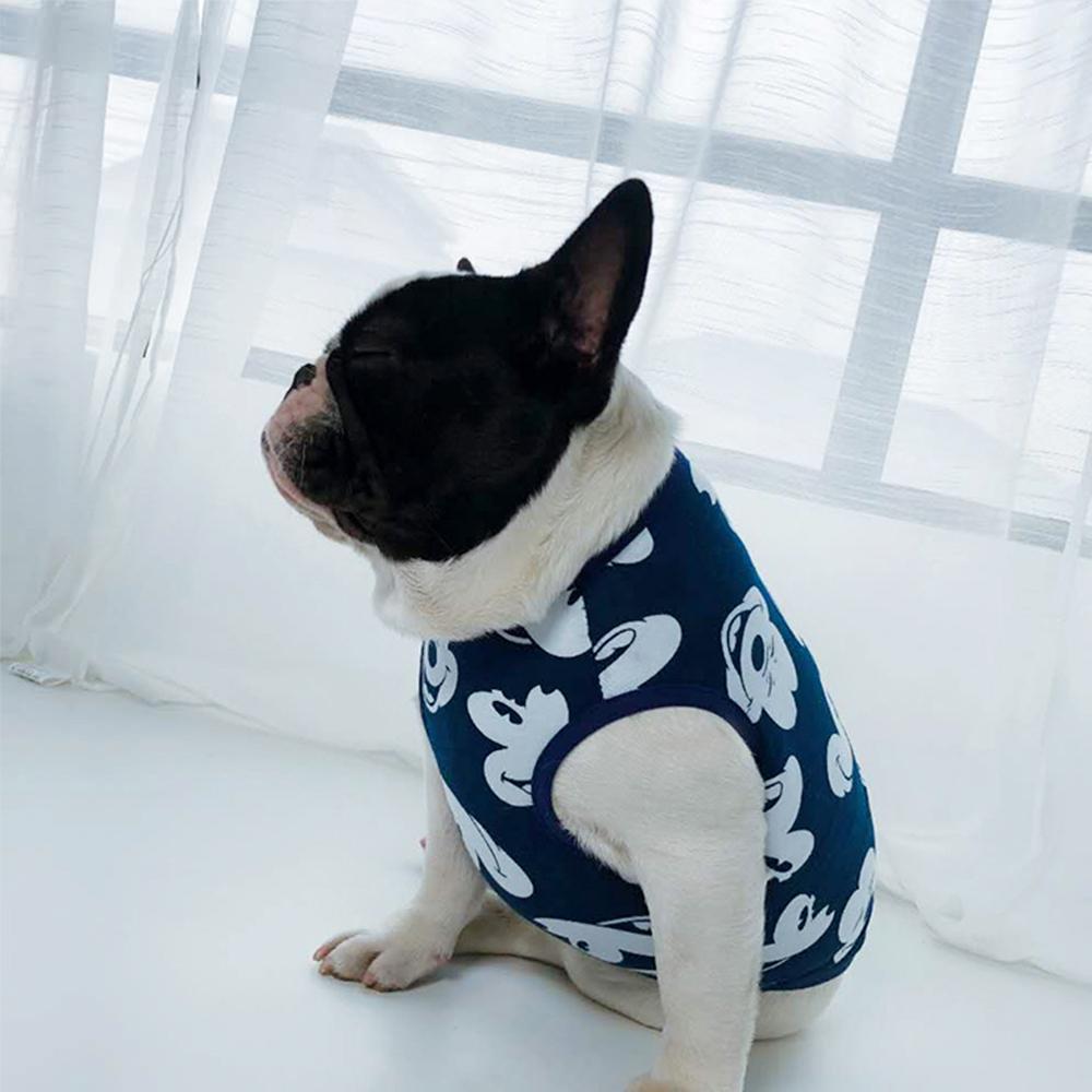Dog Mickey Mouse Cotton Vest Shirt for Medium Dogs - Frenchiely