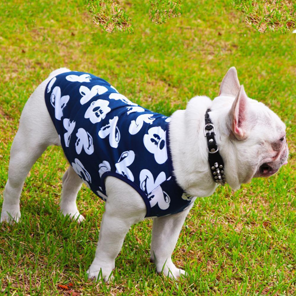 Dog Mickey Mouse Cotton Vest Shirt for Medium Dogs - Frenchiely