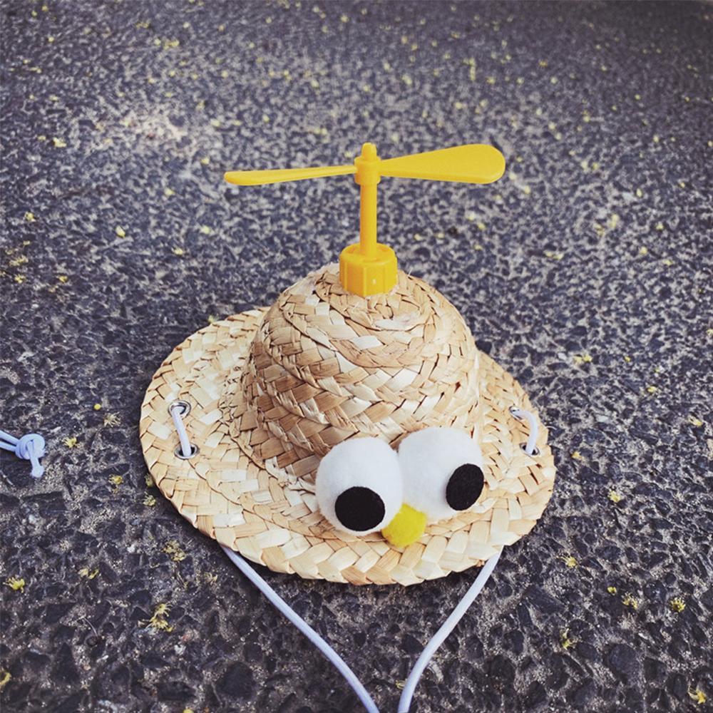 Dog Spinning Straw Hat for French Bulldog - Frenchiely