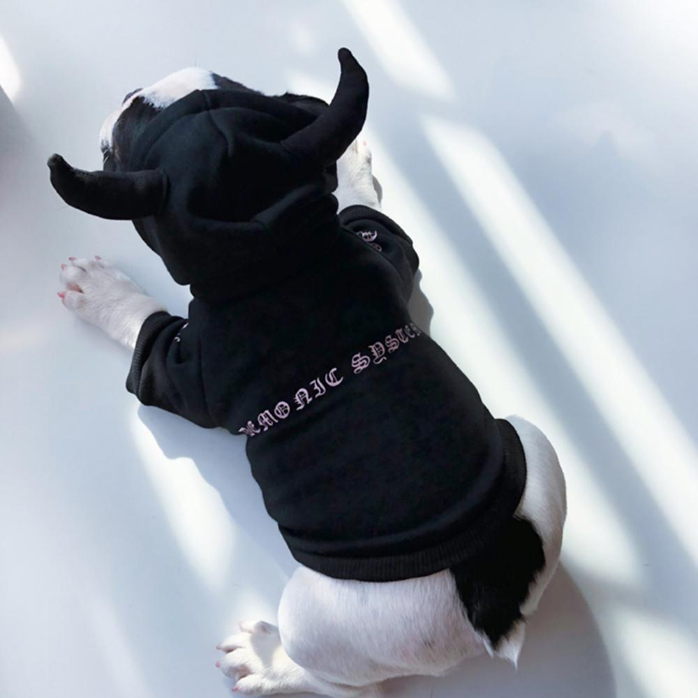 Dog Unicorn & Devil Hoodie Coat for Bulldogs - Frenchiely