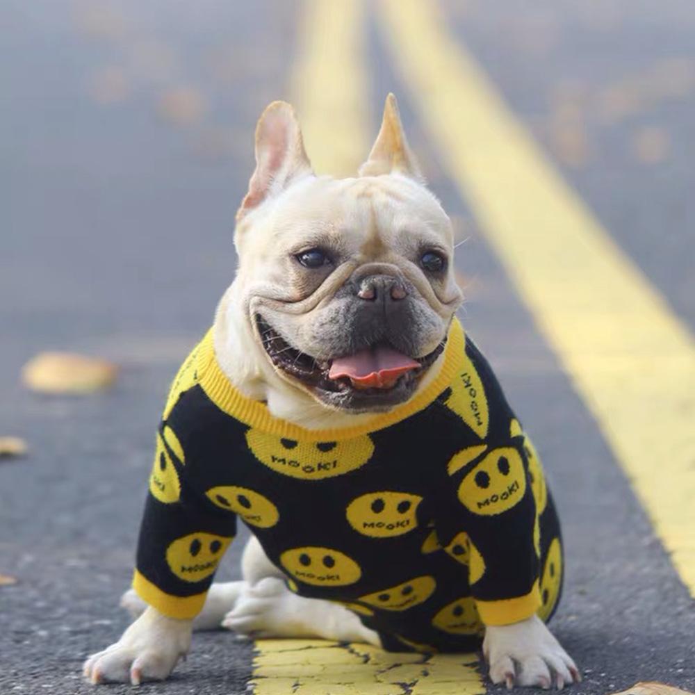Dog Emoji Pullover Sweater - Frenchiely