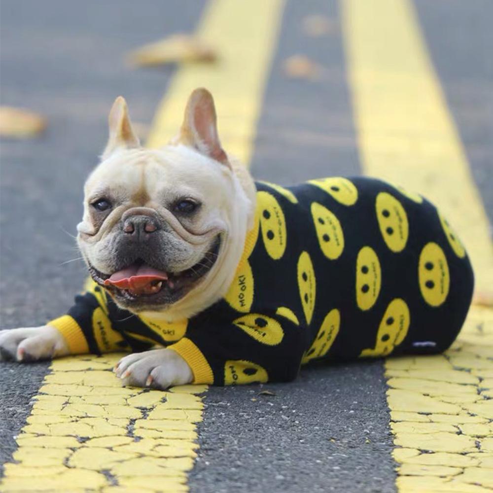 Dog Emoji Pullover Sweater - Frenchiely