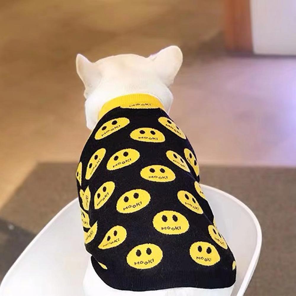 Dog Emoji Pullover Sweater - Frenchiely