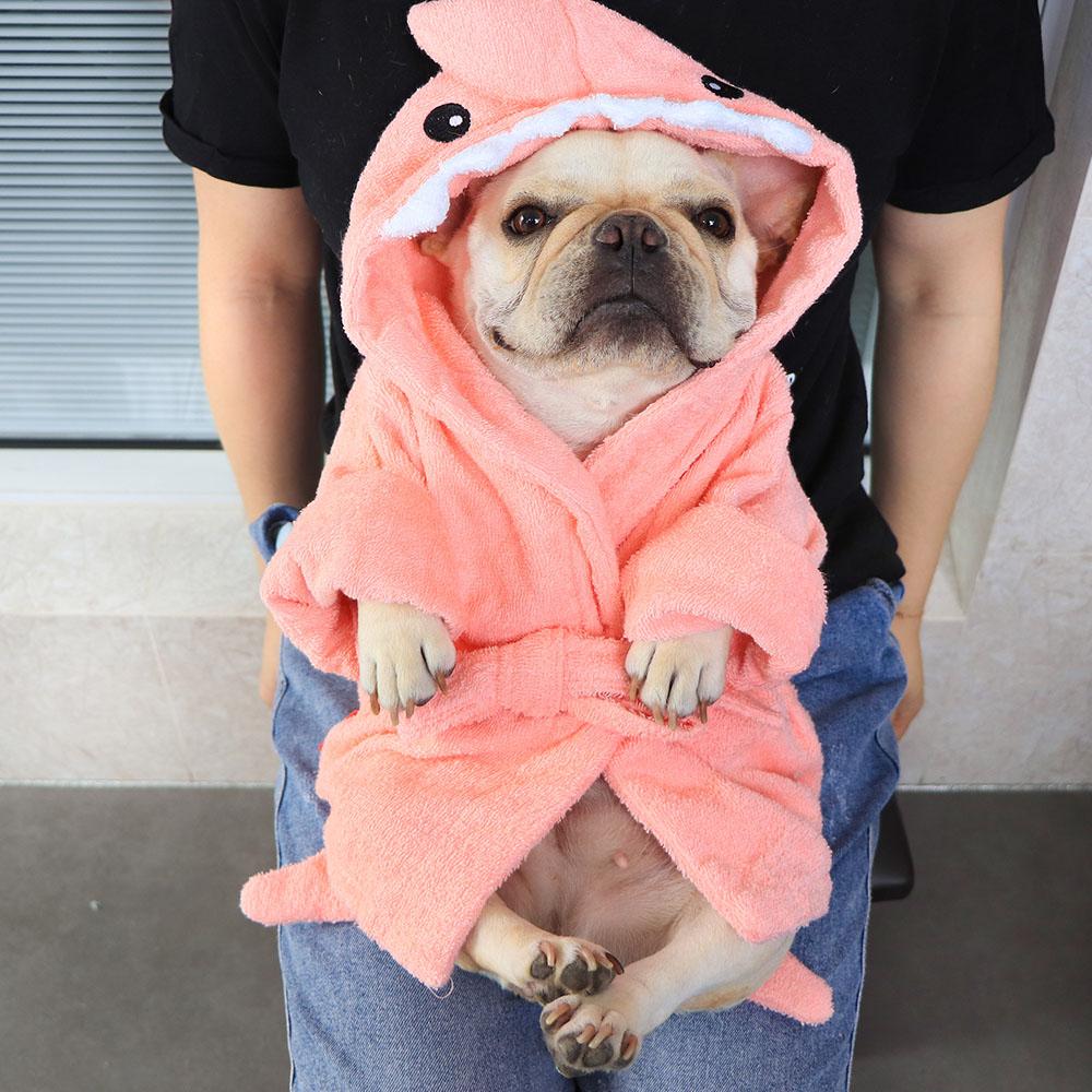 pink dog dressing gown Pink Dog Towel Bath