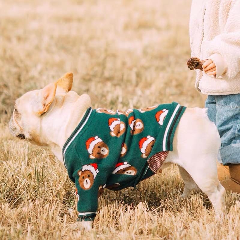 Christmas Sweater for French Bulldog - Frenchiely