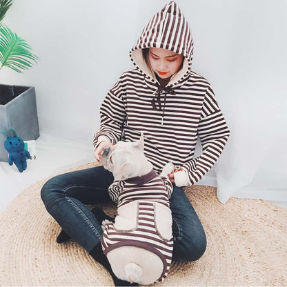 Stripe Matching Dog and Owner Pajamas - Frenchiely