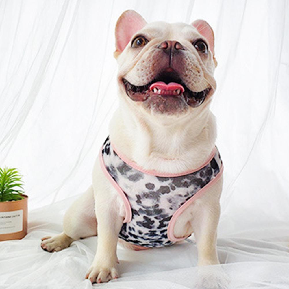 Dog Leopard Breathable Summer Sunscreen Shirt Vest for Bulldog - Frenchiely