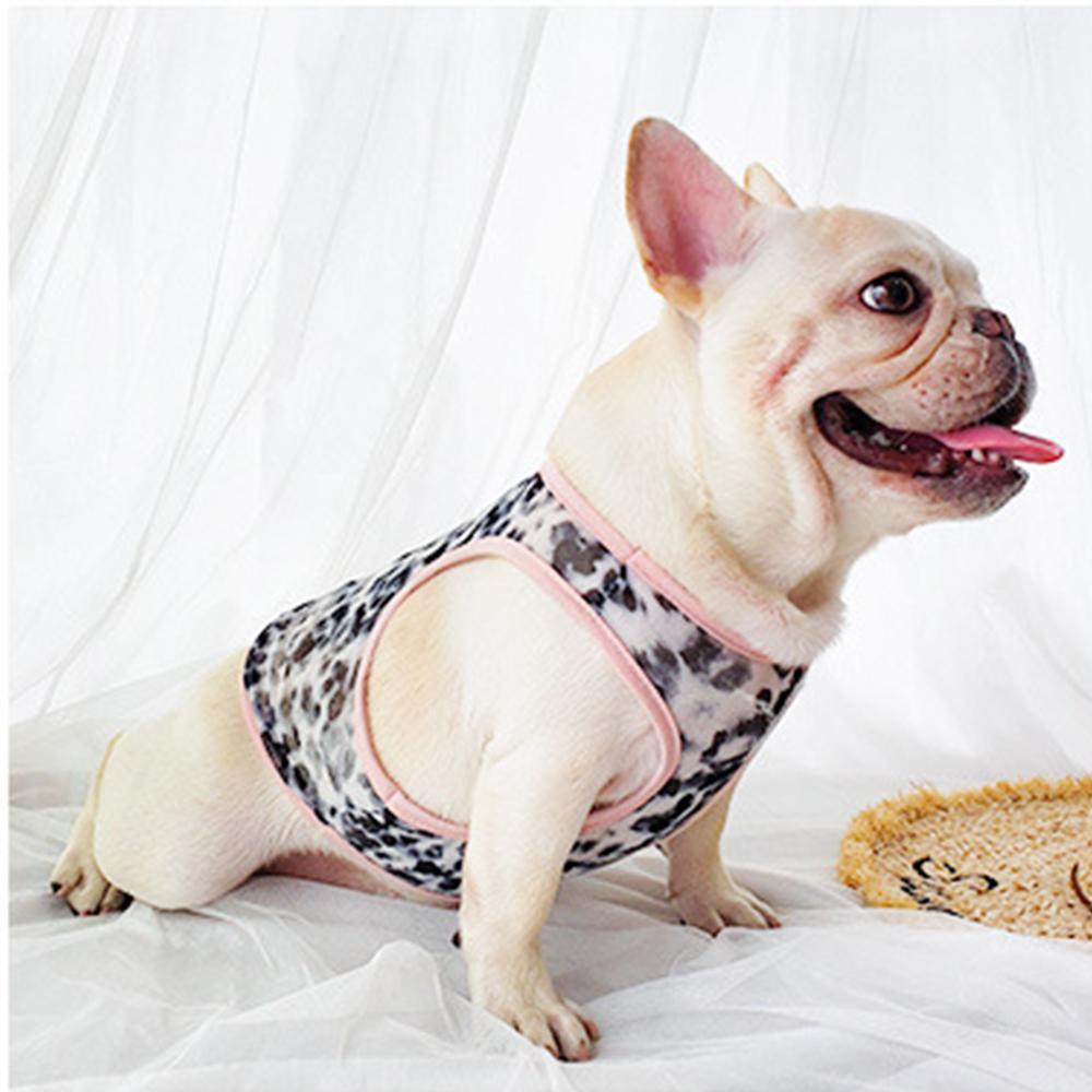 Dog Leopard Breathable Summer Sunscreen Shirt Vest for Bulldog - Frenchiely