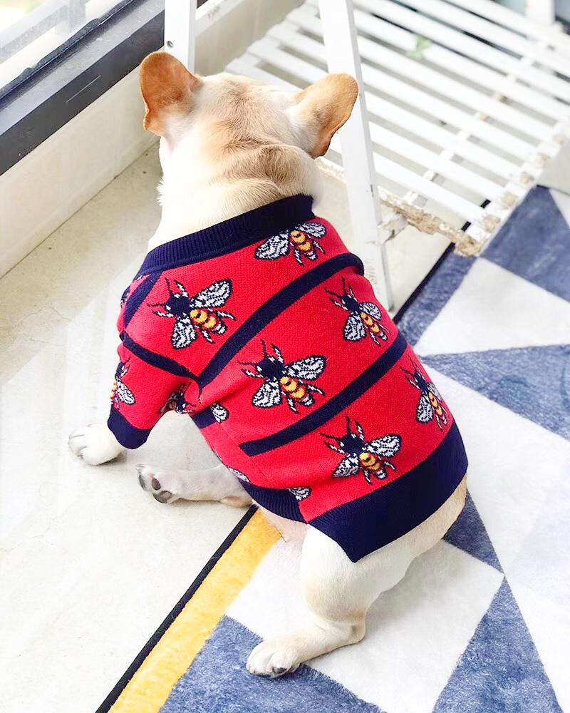 Cardigan Sweaters for French Bulldogs - Frenchiely