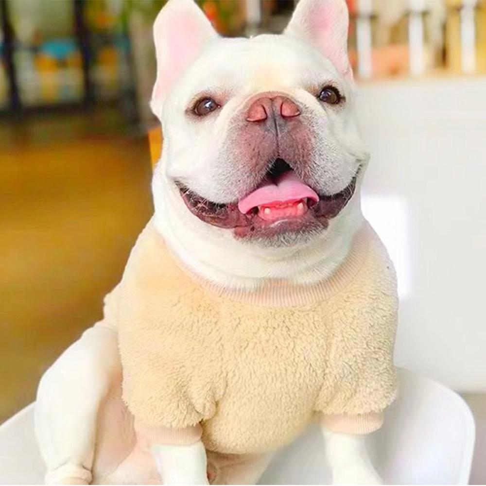 Turtleneck Fur Sweater Bulldog - Frenchiely