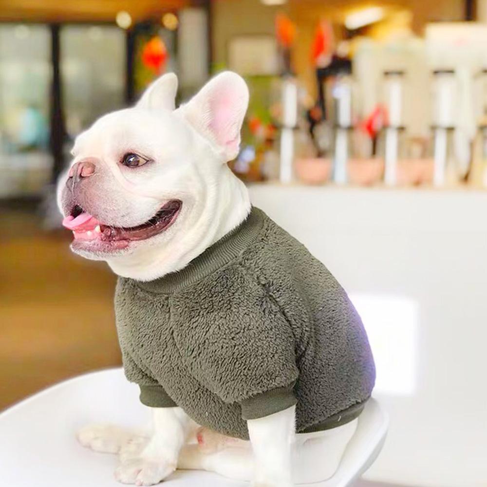 Turtleneck Fur Sweater Bulldog - Frenchiely