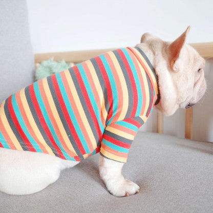 french bulldog Rainbow outerwear Shirts - Frenchiely