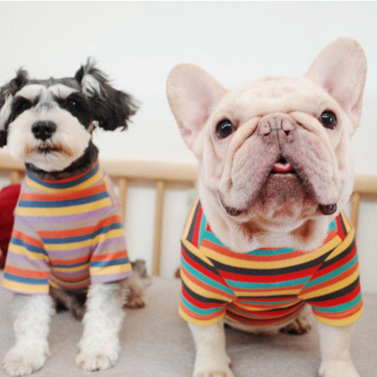 french bulldog Rainbow outerwear Shirts - Frenchiely