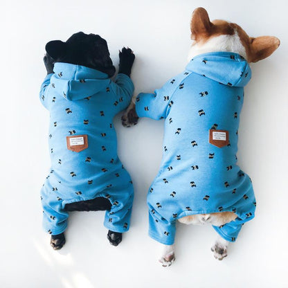 Dog Winter Onesie Pajamas - Frenchiely