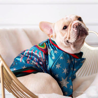 Dog Shiny Star Jacket Coat - Frenchiely
