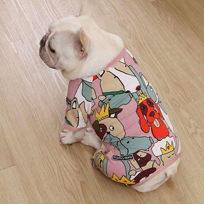 Flexible Cartoon Dog Pajamas - Frenchiely